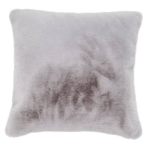 Cushion Cover: 100% Polyestercushio Faux Fur Rabbit Cushion - 50cm - Vapour