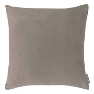 Country Living Velvet Linen Cushion - 45x45cm - Latte £9.00