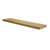 Homebase Honeycomb Board And Metal Flexi Storage Decorative Shelving Floating Shelf Mango Oak 1