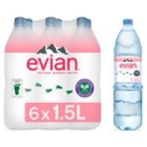 evian Natural Mineral Water £3.95