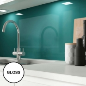 Wickes  AluSplash Splashback - Totally Teal 800 x 600mm