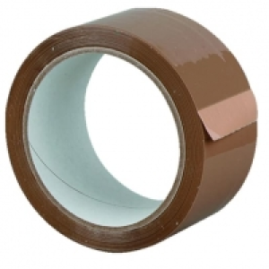 Wickes  Wickes All Purpose Packaging Tape - Brown 48mm x 50m