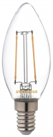 Wickes  Sylvania LED Non Dimmable Filament E14 Candle Light Bulb - 2