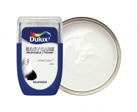 Wickes  Dulux Easycare Washable & Tough Paint - White Cotton Tester 