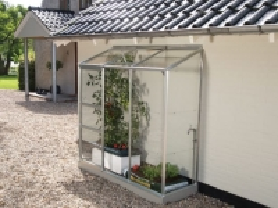 Wickes  Vitavia Ida 2 x 6ft Toughened Glass Greenhouse with Steel Ba