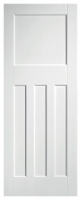 Wickes  LPD Internal DX 30s Primed White Solid Core Door - 762 x 198