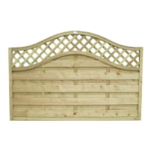 Wickes  Forest Garden Pressure Treated Bristol Fence Panel - 6 x 4ft