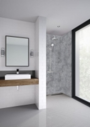 Mermaid Elite Ravello 2 Sided Shower Panel Kit - 1200 x 900m