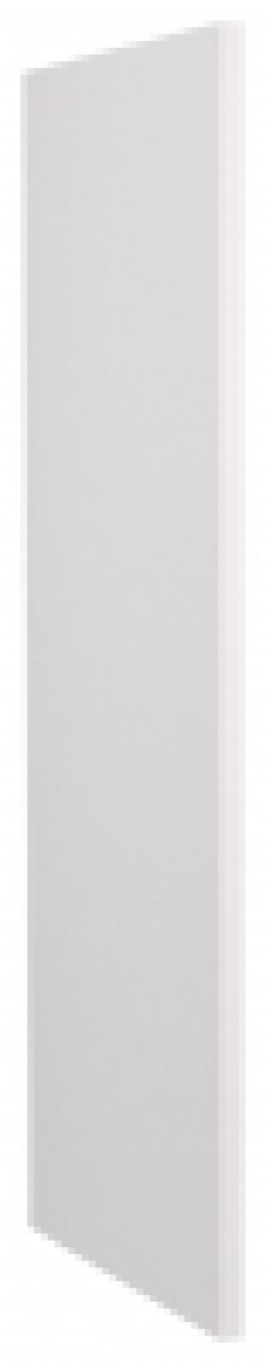 Wickes  Camden White Decor Wall End Panel - 18mm