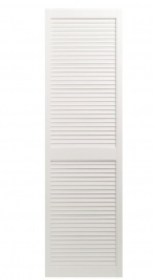Wickes White Closed Internal Louvre Door - 1829mm x 533mm