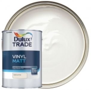 Dulux Trade Vinyl Matt Emulsion Paint - White Cotton - 5L £32.00