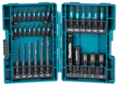 Makita B-66896 33 Piece Impact Black Screwdriver Bit Set