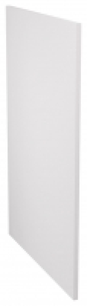 Camden White Decor Base End Panel - 18mm