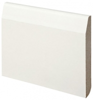Wickes  Chamfered / Bullnose White MDF Skirting - 18mm x 169mm x 4.2