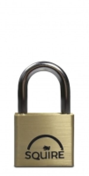 Wickes  Squire LN4 Lion Padlock - Brass 40mm