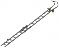 Wickes  Youngman Double Section 4.89m Aluminium Roof Ladder