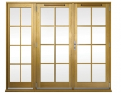 Wickes Albery Georgian Bar Solid Oak Laminate French Doors 7