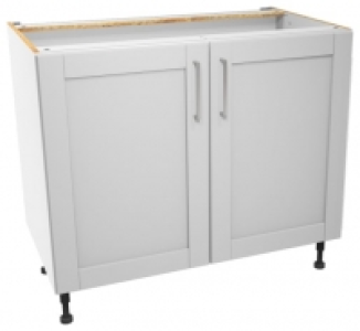 Wickes  Wickes Ohio Grey Shaker Base Unit - 1000mm