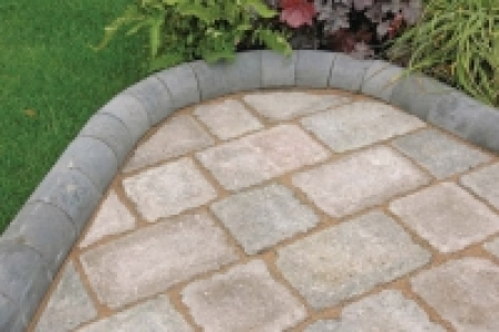 Marshalls Driveline 4 in 1 Textured Kerb Stone Charcoal - Sa