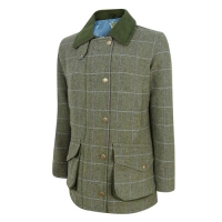 Partridges Hoggs Hoggs of Fife Albany Lambswool W/P Shooting Jacket Green - L