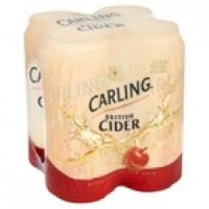 Carling Cider Cans