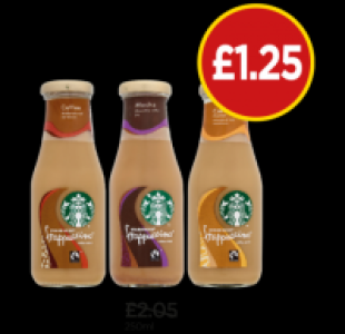 Starbucks Frappuccino, Mocha Frappuccino, Caramel Frappuccin