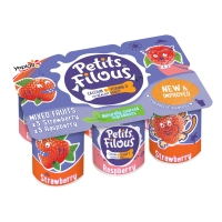 Iceland  Petits Filous Strawberry and Raspberry Fromage Frais 6 x 47g