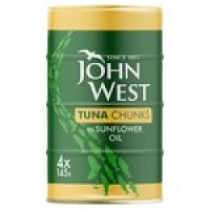 John West Tuna Chunks In Sunflower Oil  £3.00