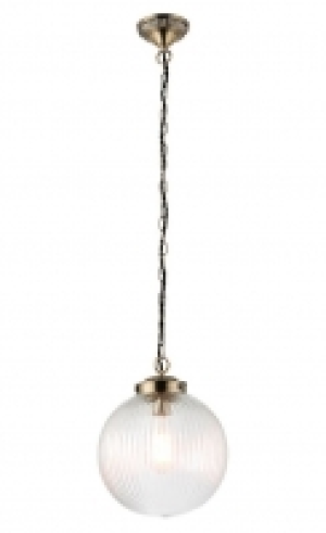 Wickes  Brydon Pendant Light Glass