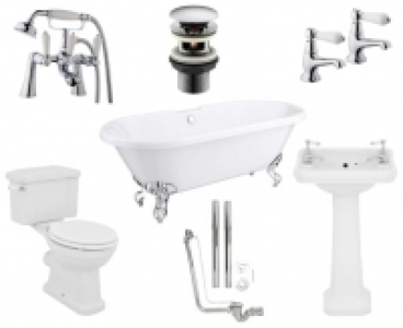 Oxford Traditional Roll Top Bathroom Suite Package