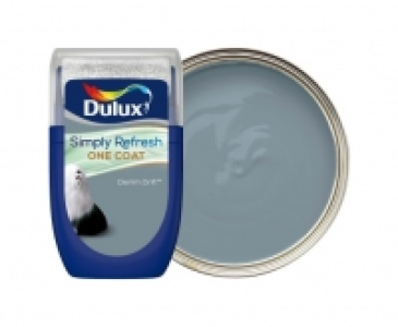 Dulux Simply Refresh One Coat Paint - Denim Drift Tester Pot