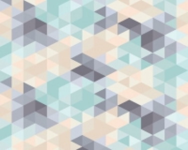 ohpopsi Pastel Triangles Wall Mural - XL 3.5m (W) x 2.8m (H)