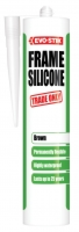 Evo-Stik Trade Only Frame Silicone - Brown 280ml