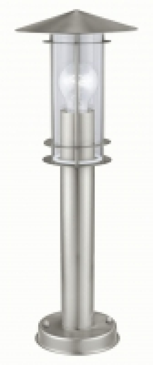 Eglo Lisio Outdoor Stainless Steel Single Floor Lamp Post Li