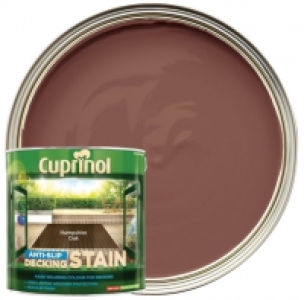 Cuprinol Anti-Slip Decking Stain - Hampshire Oak 2.5L £17.00