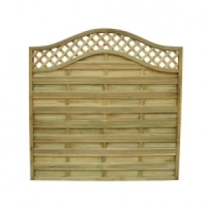Forest Garden Pressure Treated Bristol Fence Panel - 6 x 6ft