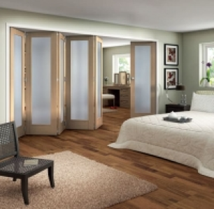 Jeld-Wen York Fully Glazed Oak 1 Lite Internal Bi-Fold 6 Doo £1,590.00