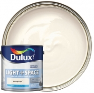 Dulux Light + Space Matt Emulsion Paint Morning Light - 2.5L £23.00