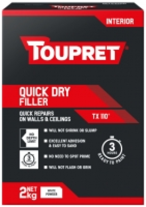 Wickes  Toupret Quick Dry Powder Filler - 2kg