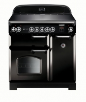 Wickes  Rangemaster Classic 90cm Induction Range Cooker - Black with