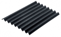 Wickes  Onduline Easyline Intense Black Bitumen Corrugated Roof Shee
