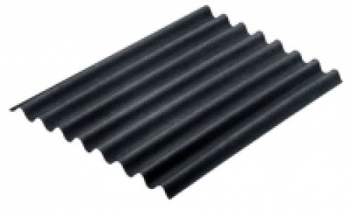 Onduline Easyline Intense Black Bitumen Corrugated Roof Shee