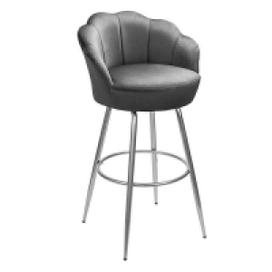 Sophia Bar Stool - Grey &pound;76.00