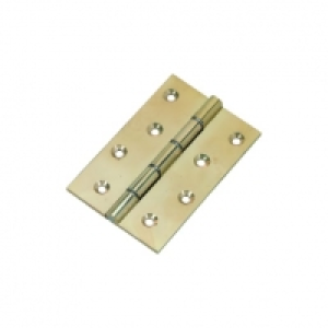 Wickes  Wickes Butt Hinge - Brass 102mm Pack of 3