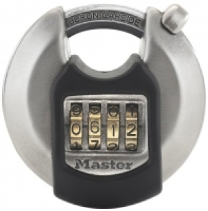 Wickes  Master Lock Excell M40EURDNUM 4 Digit Resettable Discus Stai