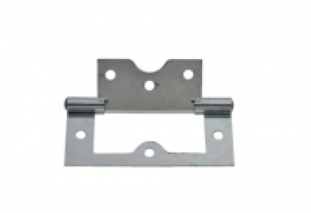 Wickes Flush Hinge - Zinc 75mm Pack of 2