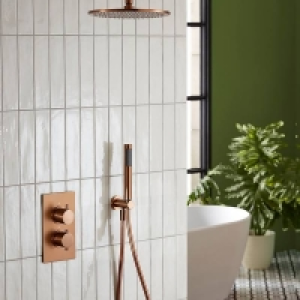 House Beautiful Aurelia Cotton Ceramic Wall Tile - 75 x 300m £20.00