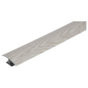 1800 X 50mm Variable Height Flooring Threshold - Light Grey 1.8m x 50mm
