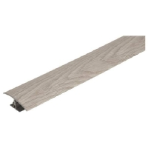 900mm Variable Height Flooring Threshold - Light Grey 0.9m x 50mm