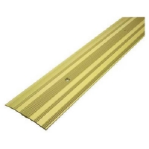 Extra Wide Cover Strip Carpet Edge - Gold 1800mm